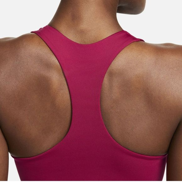 Nike NWT Sz XS Noble Red Swoosh Medium-Support Padded Sports Bra Tank Top - Picture 6 of 9